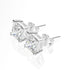 MJ-54 D Color Moissanite Lab Diamond Stud Earring For Women 925 Sterling Silver Wedding Engagement Ear Studs Jewelry